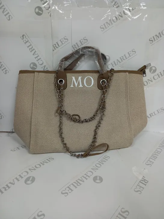 MO BEIGE HAND BAG 