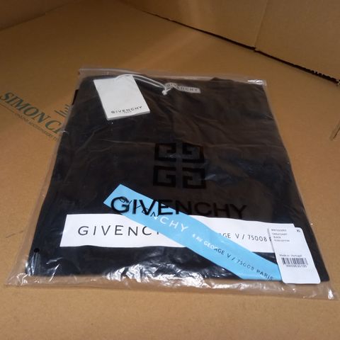 PACKAGED STYLE OF GIVENCHY BLACK/LOGO SWEATSHIRT - XL
