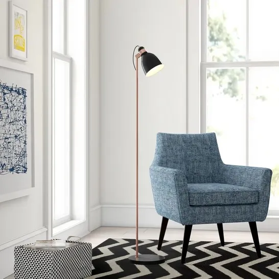 A BOXED AZALEA 141CM TASK FLOOR LAMP