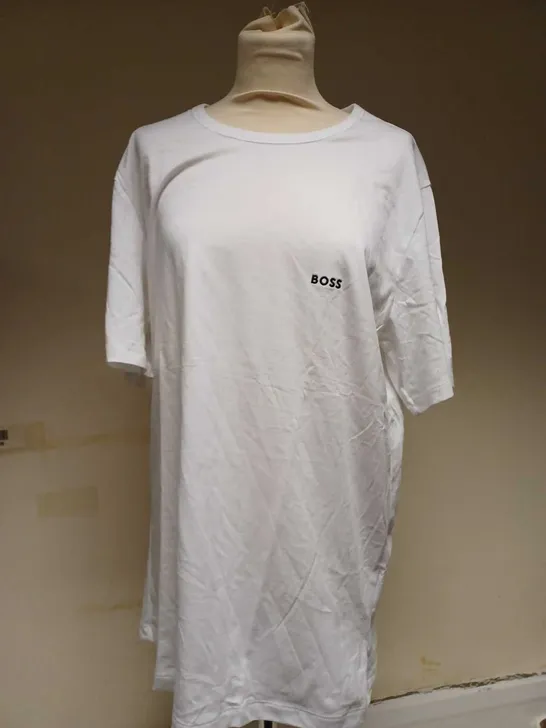 HUGO BOSS T-SHIRT - WHITE // SIZE: XXL