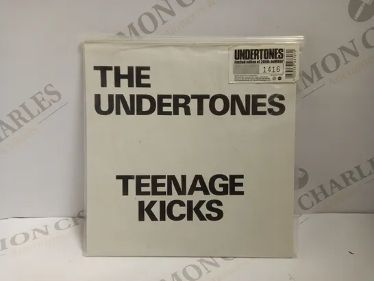 THE UNDERTONES TEENAGE KICKS LIMITED EDITION VINYL