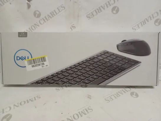 DELL MULTI-DEVICE WIRELESS KEYBOARD & MOUSE COMBO SET KM7120W