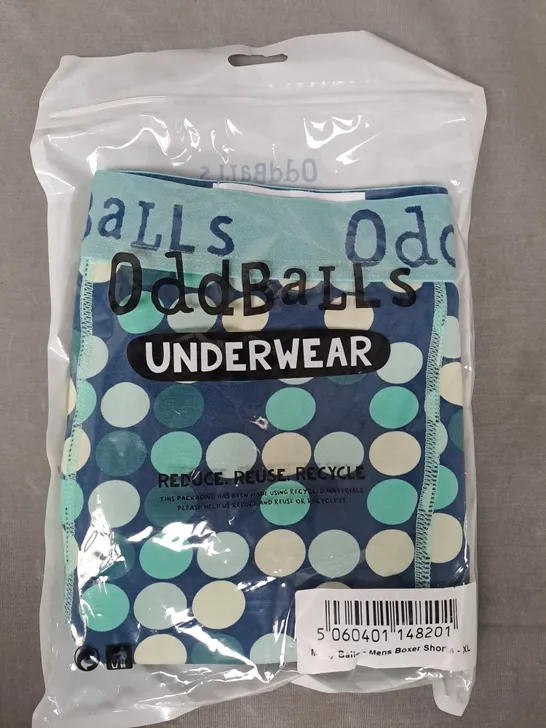 ODD BALLS MINTY BALLS BOXER SHORTS SIZE XL