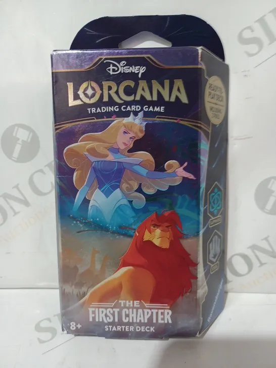 DISNEY LORCANA TRADING CARD GAME THE FIRST CHAPTER SINGLE-PLAYER STARTER DECK