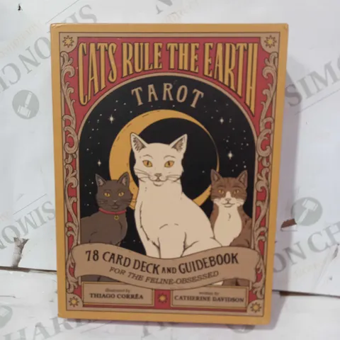 CATS RULE THE EARTH TAROT CARD DECK AND GUIDEBOOK