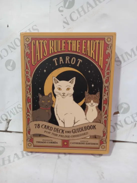 CATS RULE THE EARTH TAROT CARD DECK AND GUIDEBOOK