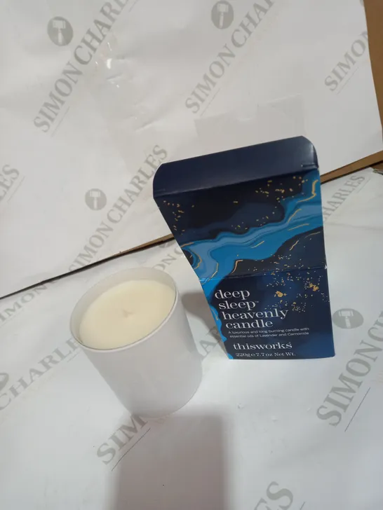 THISWORKS DEEP SLEEP HEAVENLY CANDLE 