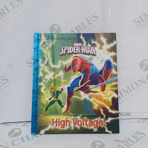 BOX TO CONTAIN APPROX. 20 X MARVEL A TREASURE COVE STORY, "SPIDERMAN, HIGH VOLTAGE!" CHILDRENS BEDTIME STORY BOOKS 