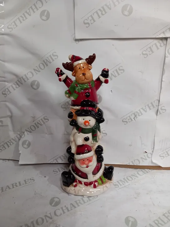 JOLLY SANTA LIGHT UP ORNAMENT RRP £32