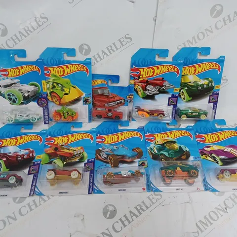 BOX OF ASSORTED HOT WHEEL CARS