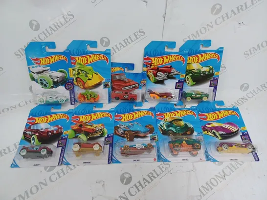 BOX OF ASSORTED HOT WHEEL CARS