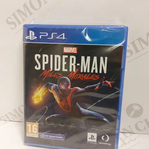 SEALED MARVEL SPIDER MAN MILES MORALES  ON PS4 PEGI 16