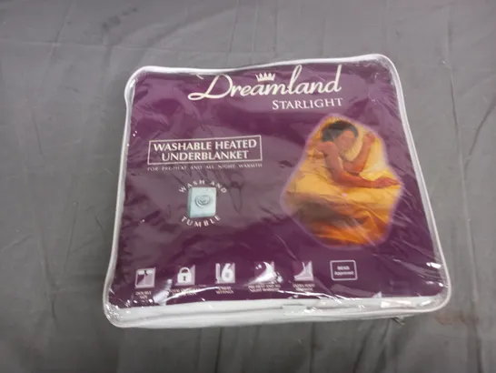 A DREAMLAND DOUBLE BED WASHABLE HEATED UNDERBLANKET 