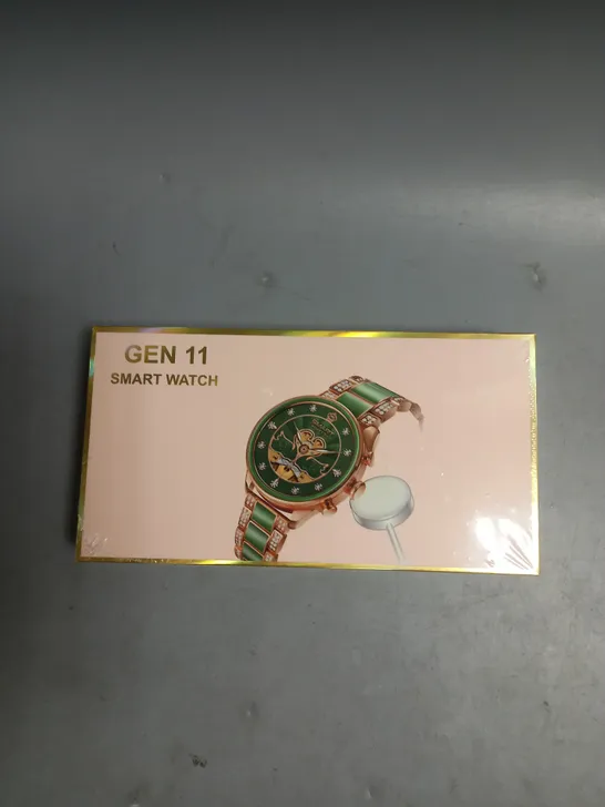 BOXED AND SEALED GEN 11 SMART WATCH IN GREEN