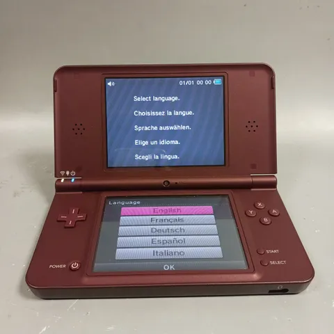 NINTENDO DS XL HANDHELD CONSOLE 