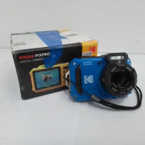 BOXED KODAK PIXPRO WPZ2 16MP 4X ZOOM TOUGH COMPACT CAMERA