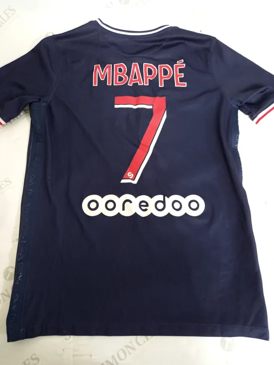 NIKE PSG HOME SHIRT - '7 MBAPPE' - XL