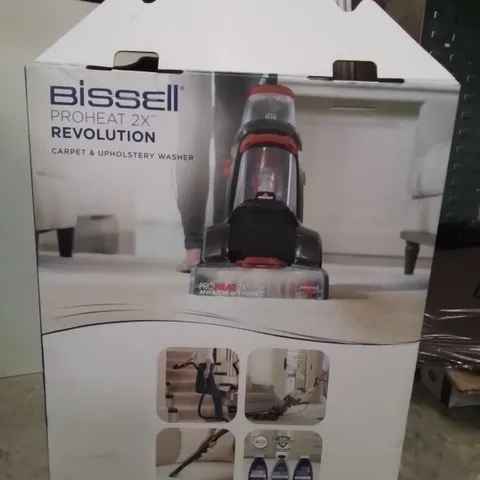 BOXED BISSELL PROHEAT 2X REVOLUTION CARPET & UPHOLSTERY WASHER