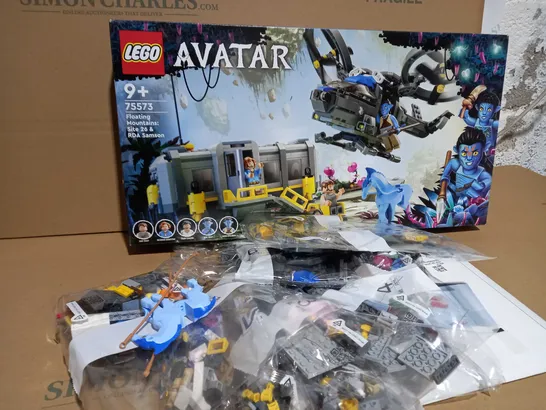 LEGO 75573 AVATAR FLOATING MOUNTAINS: SITE 26 & RDA SAMSON 