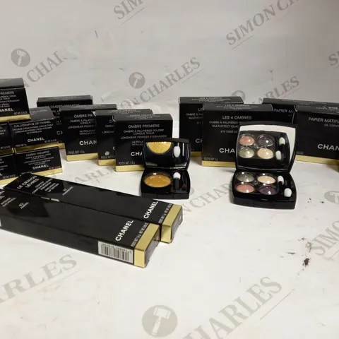 LOT OF 16 ASSORTED CHANEL MAKE-UP ITEMS