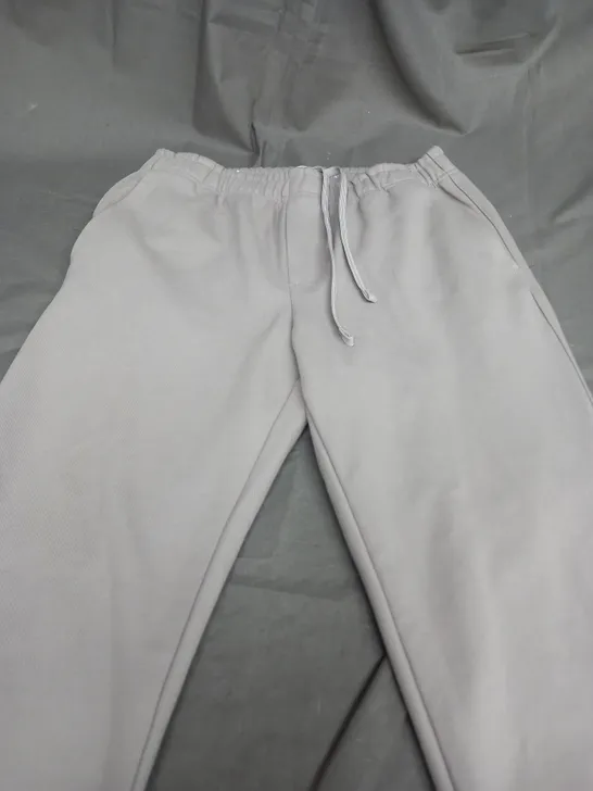 ZARA LIGHT GREY JOGGING TROUSERS - EUR M