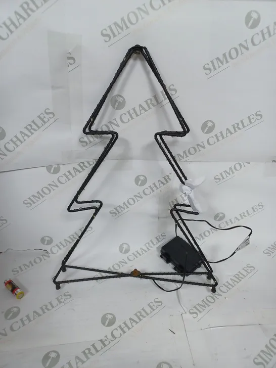 2 XMAS TREE STAKE LIGHTS