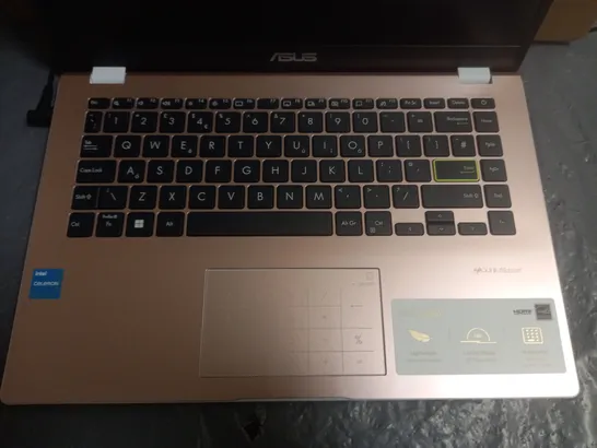 BOXED ASUS E410K INTEL CELERON LAPTOP IN ROSE GOLD