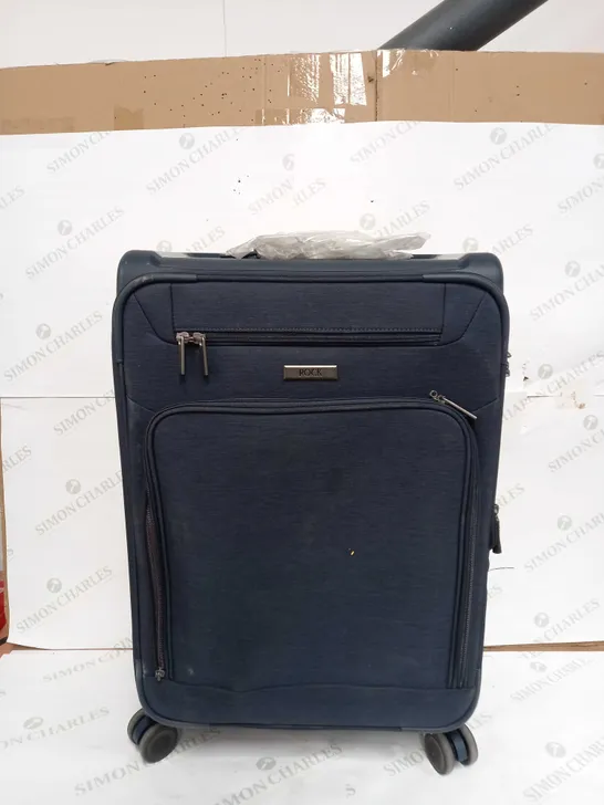 PARKER ROCK 8 WHEEL SUITCASE MEDIUM IN NAVY RRP £104.99