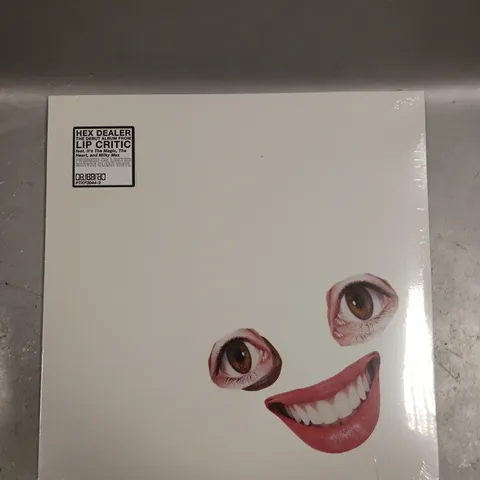 SEALED LIP CRITIC HEX DEALER LIMITED EDITION CLEAR VINYL