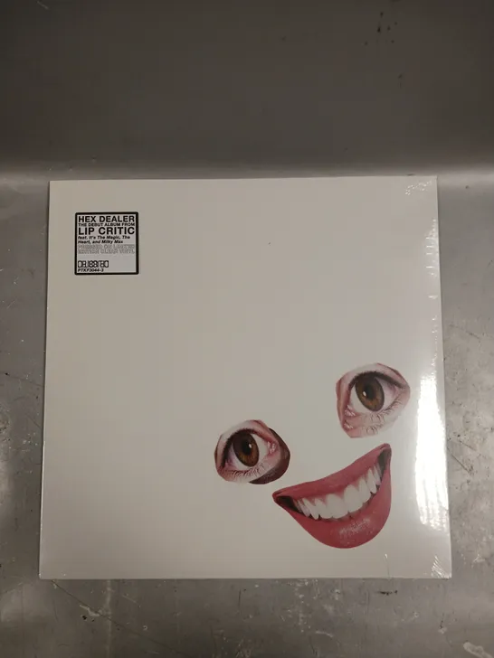 SEALED LIP CRITIC HEX DEALER LIMITED EDITION CLEAR VINYL