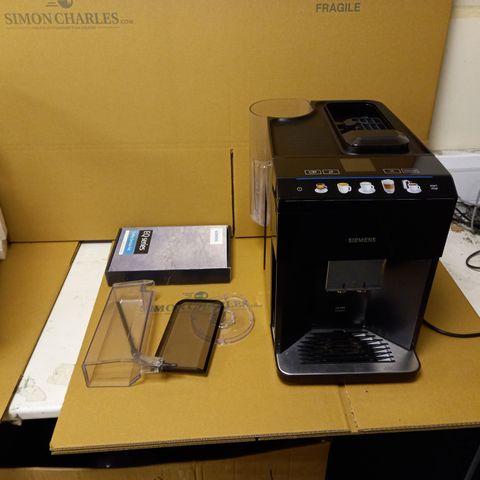 SIEMENS TQ505GB9 EQ.500 BEAN TO CUP FULLY AUTOMATIC FREESTANDING COFFEE MACHINE - BLACK
