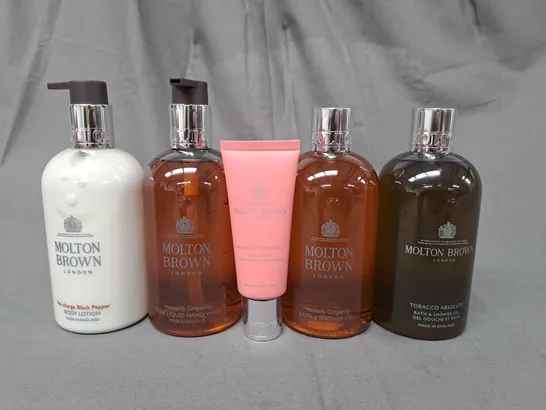 MOLTON BROWN 5 PIECE LUXURY HAND & BODY WASH COLLECTION - COLLECTION ONLY