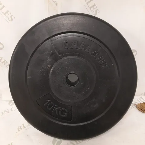 GALLANT 10KG BARBELL PLATE