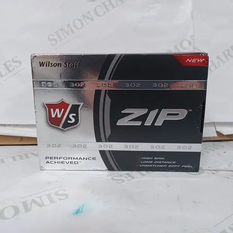 WILSON STAFF ZIP PERFORMANCE ACHIEVED GOLF BALLS 