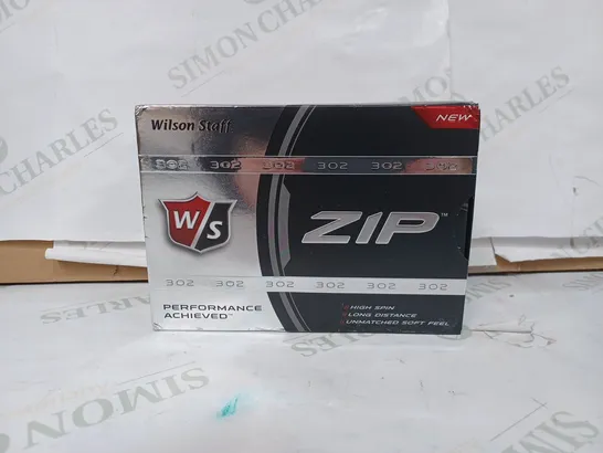 WILSON STAFF ZIP PERFORMANCE ACHIEVED GOLF BALLS 