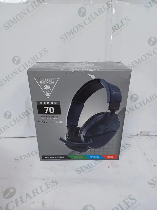 TURTLE BEACH RECON 70 WIRED MULTIPLATFORM GAMING HEADSET 