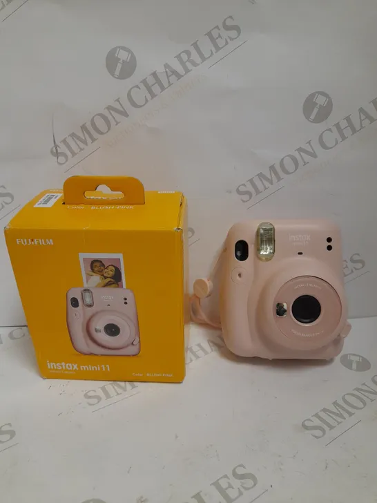 FUJIFILM INSTAX MINI 11 INSTANT CAMERA - PINK RRP £79.99