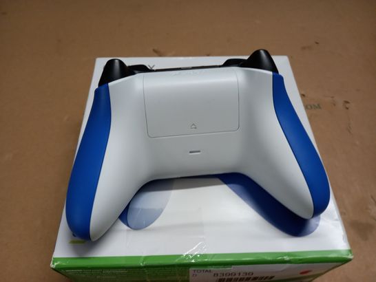 xbox shock blue wireless controller