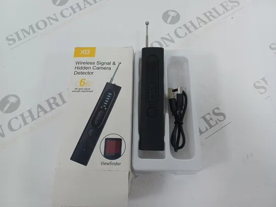 X13 WIRELESS SIGNALAND HIDDEN CAMERA DETECTOR