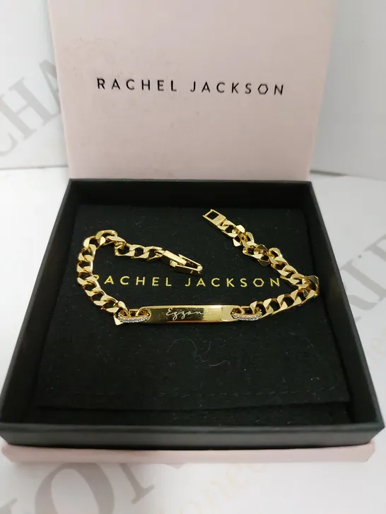 BOXED RACHEL JACKSON PERSONALISED ID BRACELET 