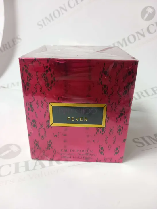 BOXED AND SEALED JIMMY CHOO FEVER EAU DE PARFUM 100ML