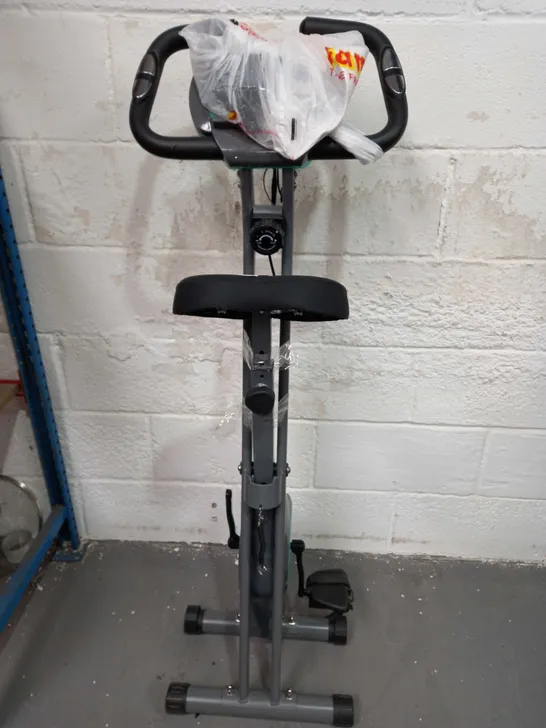 DAVINA FITNESS FOLDING MAGNETIC EXERCISE BIKE - MINT - COLLECTION ONLY