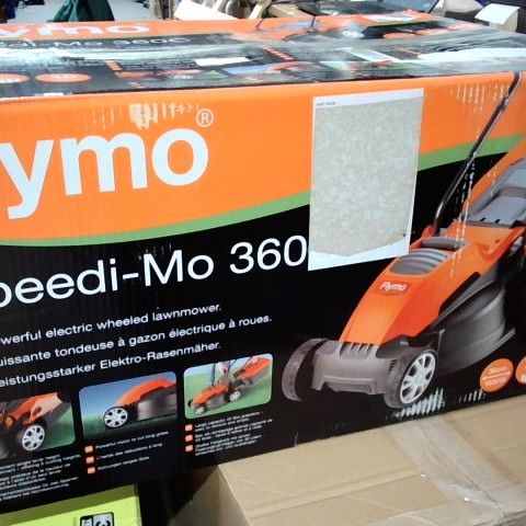 FLYMO SPEEDI-MO 360C ELECTRIC WHEELED LAWN MOWER