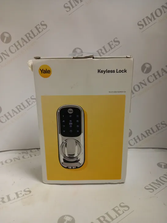 BOXED YALE KEYLESS LOCK YD-O1-CON-NOMOD-CH