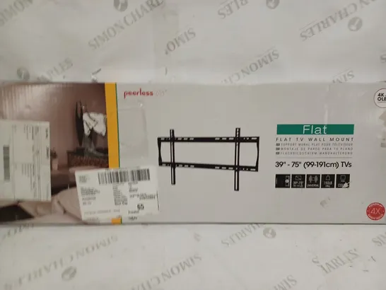 PEERLESS-AV FLAT TV WALL MOUNT 39"-75" (99-191CM) - BLACK 