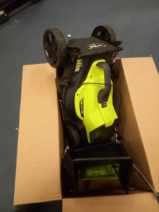 RYOBI 18V ONE+ CORDLESS 33CM LAWNMOWER