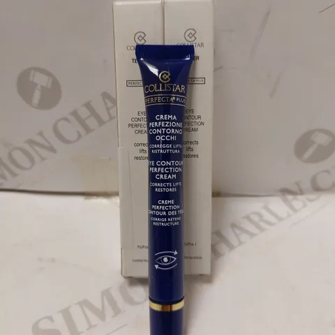 LOT OF 2 X 15ML COLLISTAR EYE CONTOUR PROTECTION CREAM TESTERS