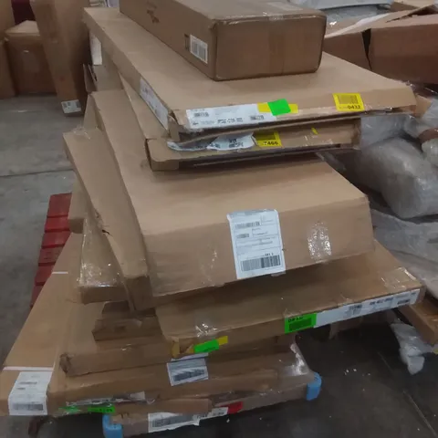 PALLET OF ASSORTED FLAT PACK FURNITURE ITEMS