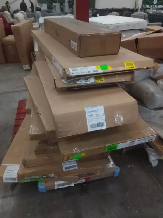 PALLET OF ASSORTED FLAT PACK FURNITURE ITEMS