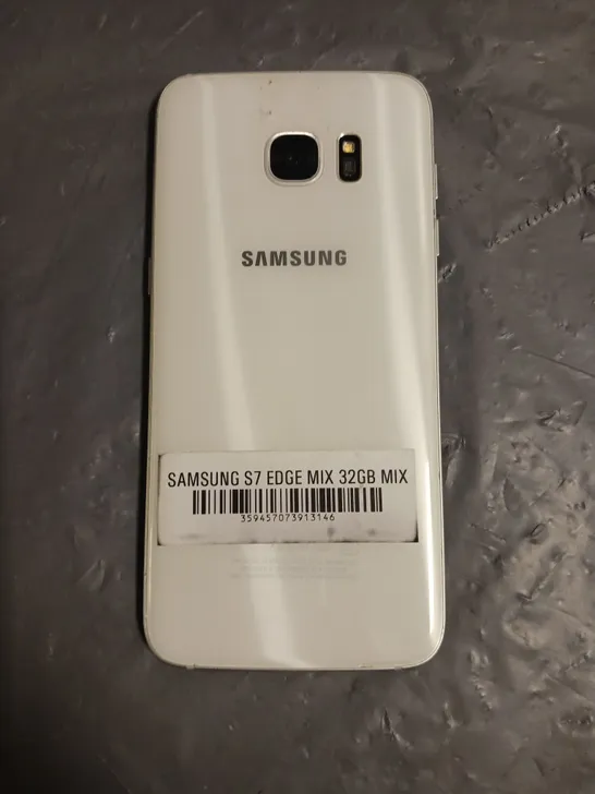 SAMSUNG S7 EDGE SMARTPHONE IN WHITE 32GB